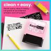 imageExcelMark Personalized Teacher Stamps for Classroom  Custom Stamps for Grading  Puns of Praise with 12 Stylish Mount Patterns Pink Mount Youre One Smart CookiePink Mount