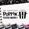 imageExcelMark Personalized Teacher Stamps for Classroom  Custom Stamps for Grading  Puns of Praise with 12 Stylish Mount Patterns Pink Mount Youre One Smart CookieBlack Mount
