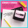 imageExcelMark Personalized Teacher Stamps for Classroom  Custom Stamps for Grading  Puns of Praise with 12 Stylish Mount Patterns Pink Mount Youre One Smart CookieBlack Mount