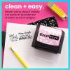 imageExcelMark Personalized Teacher Stamps for Classroom  Custom Stamps for Grading  Puns of Praise with 12 Stylish Mount Patterns Pink Mount Youre One Smart CookieBlack Mount