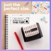imageExcelMark Personalized Teacher Stamps for Classroom  Custom Stamps for Grading  Puns of Praise with 12 Stylish Mount Patterns Pink Mount Youre One Smart CookieBlack Mount