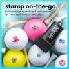 imageExcelMark Pro Golf Ball Stamp  Easy Ball Identification  Choose from 25 Styles and 4 ColorsBig Foot