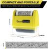 imageExcelMark Rolling Identity Theft Guard Stamp ID Theft Stamp with Refill Ink