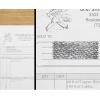 imageExcelMark Rolling Identity Theft Guard Stamp Roller Stamp Refill Ink and SelfInking Stamp15 inches Pack of 2