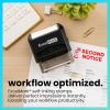 imageExcelMark Second Notice  Self Inking Bill Collection Stamp in Red Ink