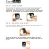 imageExcelMark SelfInking Date Stamp  Military StyleEuro Style  S121 Black InkBlack Ink