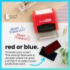 imageExcelMark SelfInking Rubber Teacher Grading Stamp  BUEN TrabajoBUEN TRABAJO THUMBS UP