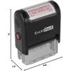imageExcelMark for Deposit ONLY Self Inking Rubber Stamp  Red InkDEPOSITED