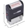 imageExcelMark for Deposit ONLY Self Inking Rubber Stamp  Red InkRECEIVED