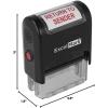 imageExcelMark for Deposit ONLY Self Inking Rubber Stamp  Red InkRETURN TO SENDER