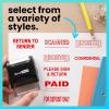 imageExcelMark for Deposit ONLY Self Inking Rubber Stamp  Red InkRETURN TO SENDER