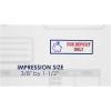 imageMasterMark Premium 2Color PreInked Office Stamp CompletedFor Deposit Only