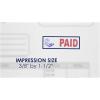 imageMasterMark Premium 2Color PreInked Office Stamp CompletedPaid