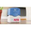 imageMasterMark Premium 2Color PreInked Office Stamp CompletedPosted