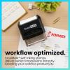 imageReminder  Self Inking Bill Collection Stamp in Red Ink