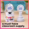 imageTeacher Stamps for Classroom  Choose from 5 Colors StarRobot Smiley Face