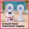 imageTeacher Stamps for Classroom  Choose from 5 Colors StarTilted Star
