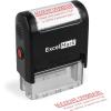imageExcelMark Account OVERDUE  Self Inking Bill Collection Stamp in Red Ink