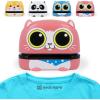 imageExcelMark Clothing Name Stamp for Kids Waterproof Ink Perfect for Daycare Camp and School PandaKitten