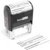 imageExcelMark Notary Acknowledgement Stamp  Blue InkBlack