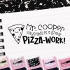 imageExcelMark Personalized Teacher Stamps for Classroom  Custom Stamps for Grading  Puns of Praise with 12 Stylish Mount Patterns Pink Mount Youre One Smart CookiePink Mount