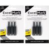 imageExcelMark Rolling Identity Theft Guard Stamp Refill Ink Set 2 Pack