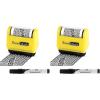 imageExcelMark Rolling Identity Theft Guard Stamp Roller Stamp and Redaction MarkerRoller Stamp and Redaction Marker Pack of 2