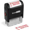 imageExcelMark Second Notice  Self Inking Bill Collection Stamp in Red Ink