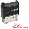 imageExcelMark SelfInking Christmas Rubber Stamp  Peace On Earth  Red Ink