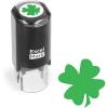 imageExcelMark St Patricks Day Rubber Stamp  Clover Stamp  Green Ink