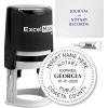 imageRound Notary Stamp Kit for State of Georgia