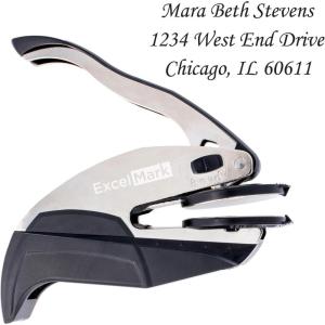 imageExcelMark 3 Line Custom Hand Embosser