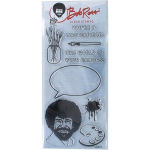 imageExcelMark Bob Ross Clear Stamp Set Set 1