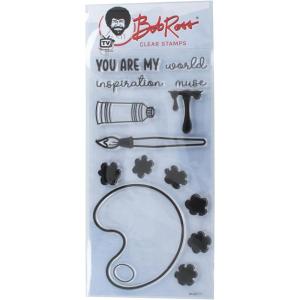 imageExcelMark Bob Ross Clear Stamp Set Set 2
