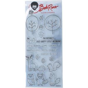 imageExcelMark Bob Ross Clear Stamp Set Set 3