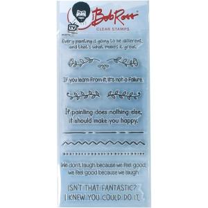 imageExcelMark Bob Ross Clear Stamp Set Set 4