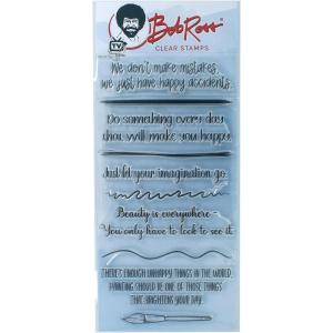 imageExcelMark Bob Ross Clear Stamp Set Set 5