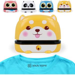 imageExcelMark Clothing Name Stamp for Kids Waterproof Ink Perfect for Daycare Camp and School PandaPuppy