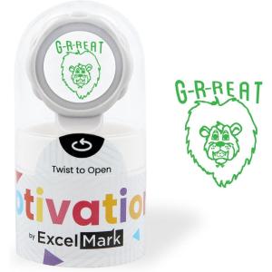 imageExcelMark Funny Teacher Stamp  Choose from 5 Colors BrilliantGrreat