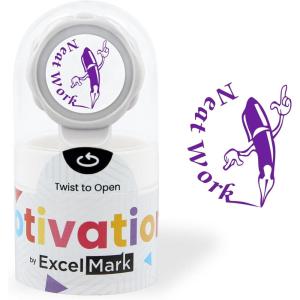 imageExcelMark Funny Teacher Stamp  Choose from 5 Colors BrilliantNeat Work