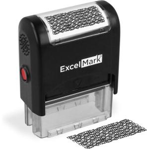 imageExcelMark Identity Theft Protection Stamp  Standard Size 78quot X 2516quotID Theft Stamp