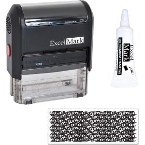 imageExcelMark Identity Theft Protection Stamp ID Theft Stamp Plus 5cc Refill Ink