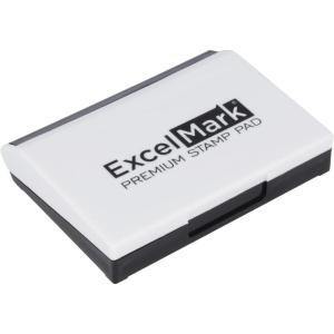 imageExcelMark Ink Pad for Rubber Stamps 178quot x 318quot PurpleBlack