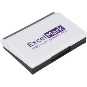 imageExcelMark Ink Pad for Rubber Stamps 178quot x 318quot PurplePurple