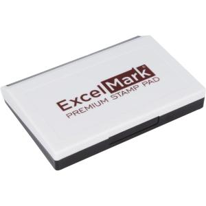 imageExcelMark Ink Pads for Rubber Stamps Medium Size 258 by 414 BrownBrown