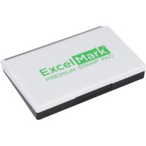 imageExcelMark Ink Pads for Rubber Stamps Medium Size 258 by 414 BrownGreen