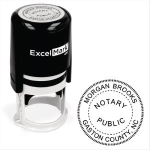 imageExcelMark Notary Stamp for All 50 States  Official State Seal  New Jersey  RoundNorth Carolina