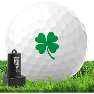imageExcelMark Pro Golf Ball Stamp  Easy Ball Identification  Choose from 25 Styles and 4 ColorsClover