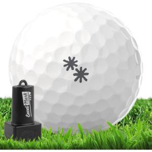imageExcelMark Pro Golf Ball Stamp  Easy Ball Identification  Choose from 25 Styles and 4 ColorsDouble Asterisk