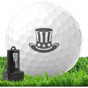 imageExcelMark Pro Golf Ball Stamp  Easy Ball Identification  Choose from 25 Styles and 4 ColorsTop Hat
